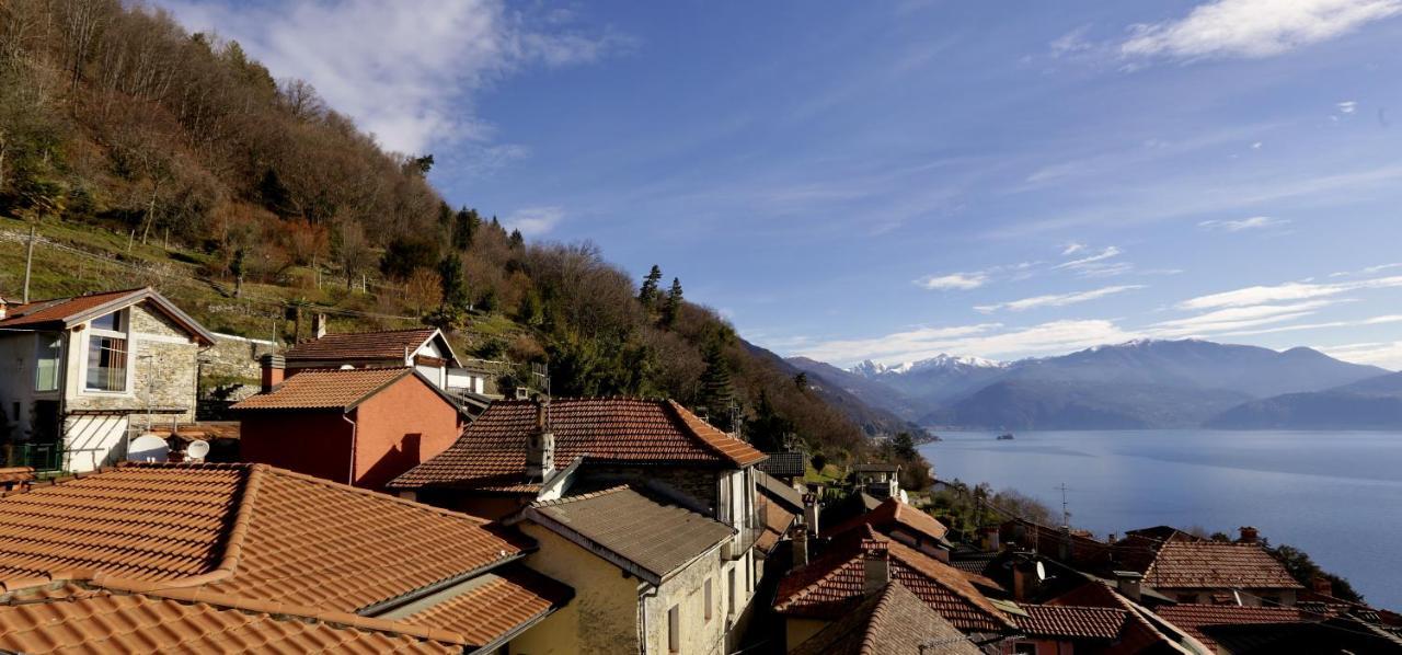 Casale Fe-Wo - Appartamenti Con Vista Lago كانيرو ريفييرا المظهر الخارجي الصورة