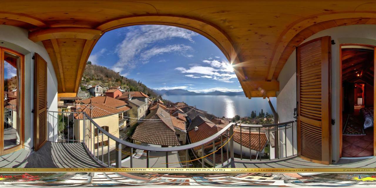 Casale Fe-Wo - Appartamenti Con Vista Lago كانيرو ريفييرا المظهر الخارجي الصورة